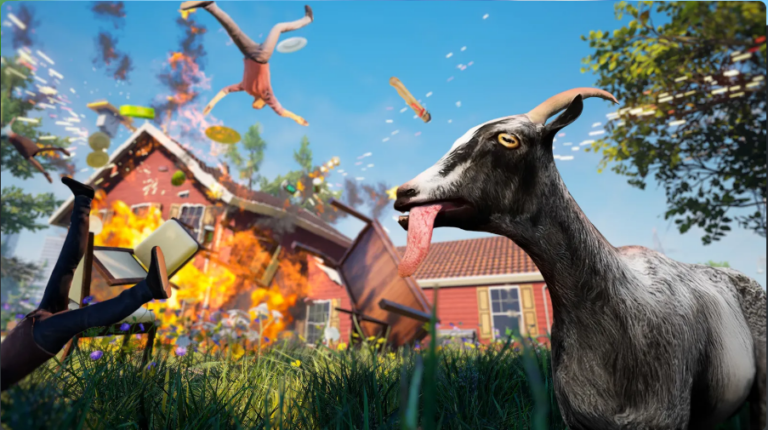 7. Listopadu vychází legendární Goat Simulator: Remaster