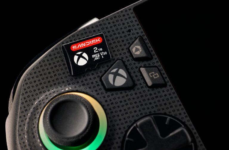 Sandisk oznamuje uvedení oficiálně licencované exkluzivní paměťové karty microSD a interního SSD pro nové zařízení ROG Xbox Ally a ROG Xbox Ally X