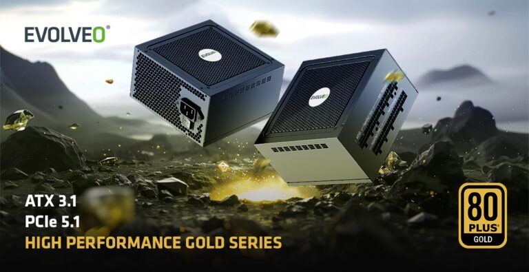 EVOLVEO představuje novou trojici výkonných a tichých zdrojů řady G pro herní a náročné PC sestavy
