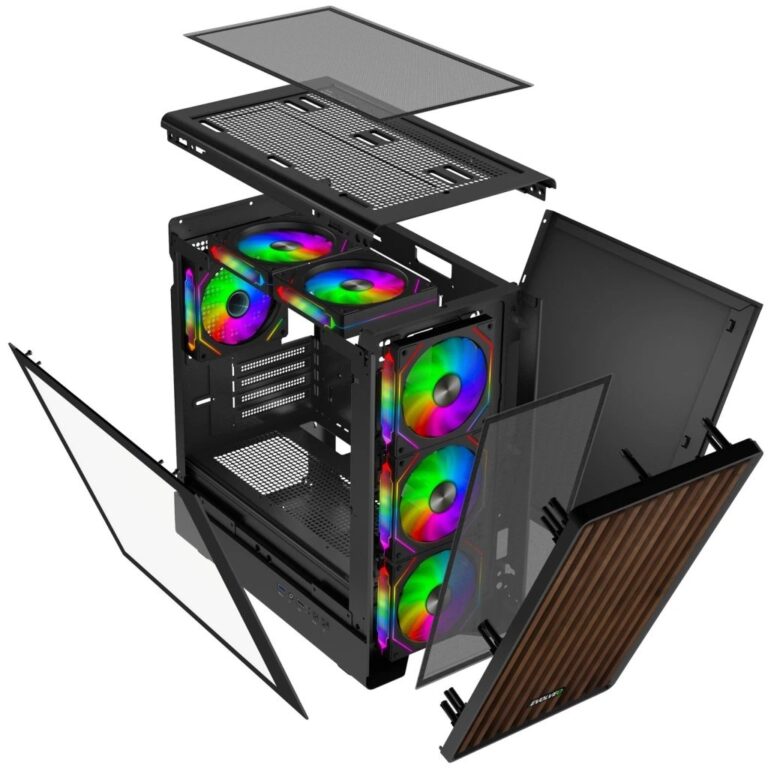 EVOLVEO uvádí herní skříň Panthera, která využívá dřevěné prvky